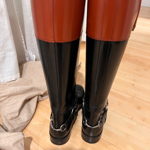 Gucci Leather Riding Boots - Picture 9 of 11